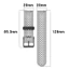20mm 22MM Đa Năng Hai Màu Dây Đeo Cho Huawei Watch GT2 GT3 Chất Lỏng Silicon Thoáng Khí Lỗ Ban Nhạc Cho Honor Watch SE 4Pro GS3 GS4