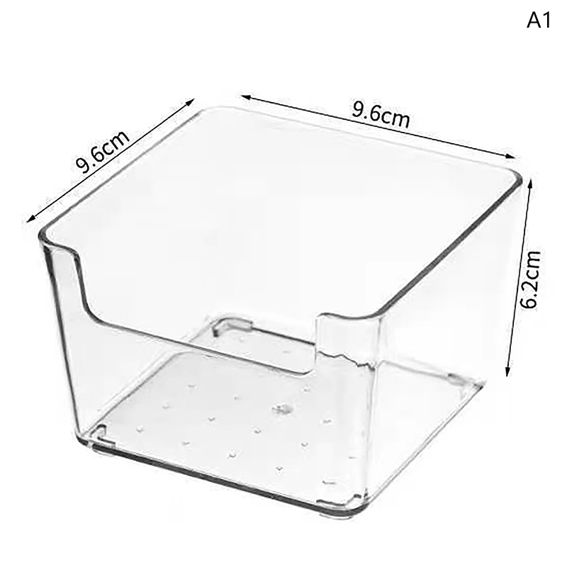 < Beartwo > Hộp Bảo Quản Acrylic Mỹ Phẩm Để Bàn Hộp Nhựa Trong Suốt Ký Túc Xá Hộ Gia Đình Mặt nạ Da Hộp Bảo Quản Tủ Lạnh Đẹp
