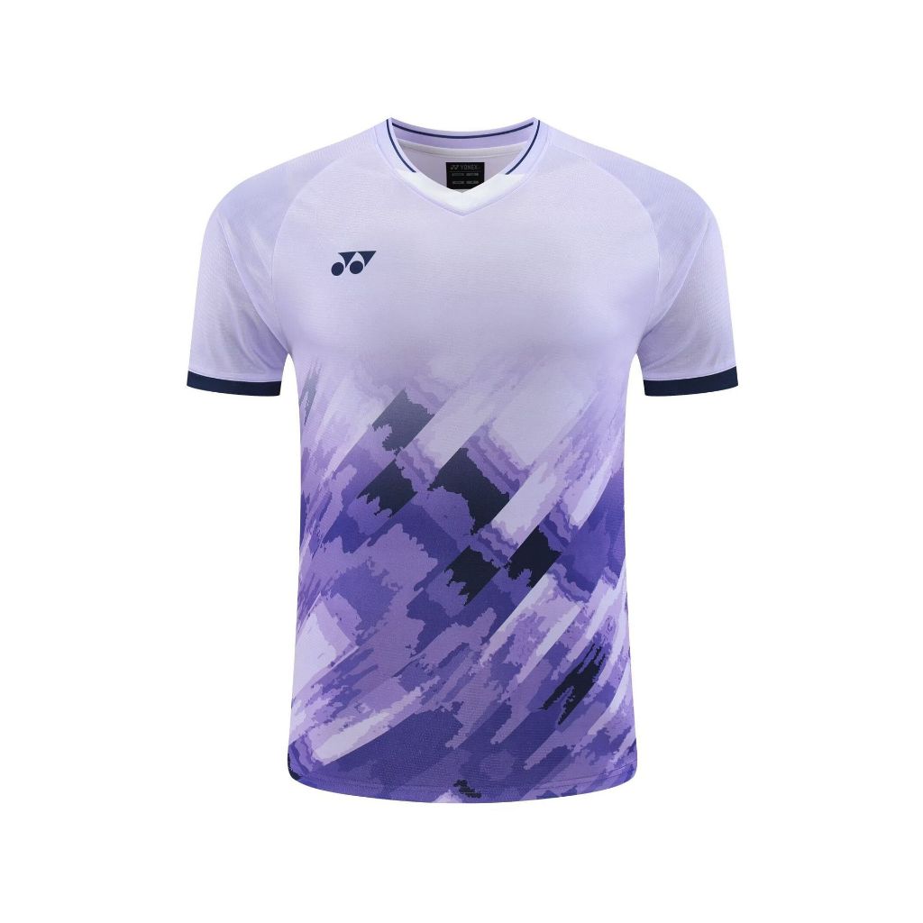 Áo sơ mi cầu lông YONEX, áo nam nữ, áo thun ngắn tay khô nhanh