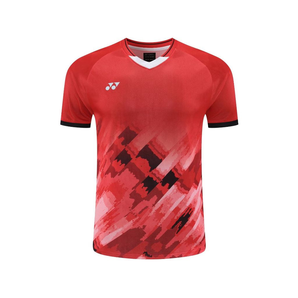 Áo sơ mi cầu lông YONEX, áo nam nữ, áo thun ngắn tay khô nhanh
