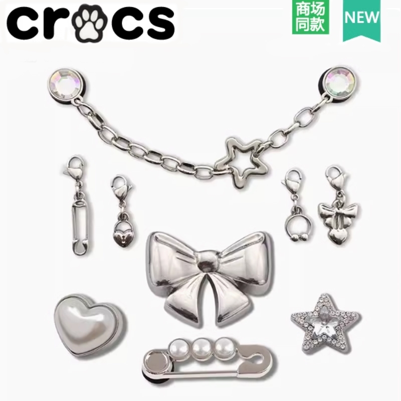 Crocs Lỗ Giày Giày Hoa Khóa Giày Carlo Chi Phụ Kiện Giày Trang Trí