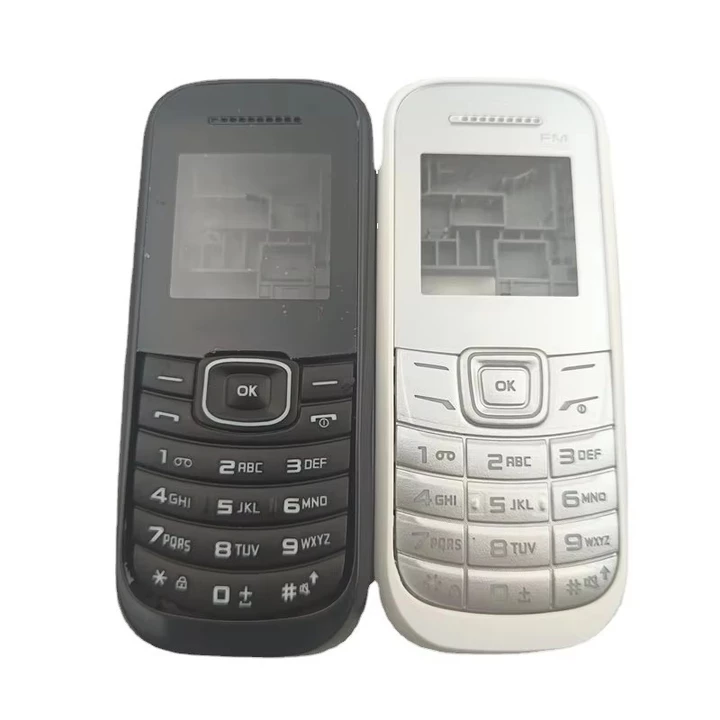 Dành Cho Samsung Galaxy E1200 GT-E1200 E1205 Vỏ Điện Thoại Di Động Đầy Đủ + Bàn Phím Tiếng Anh