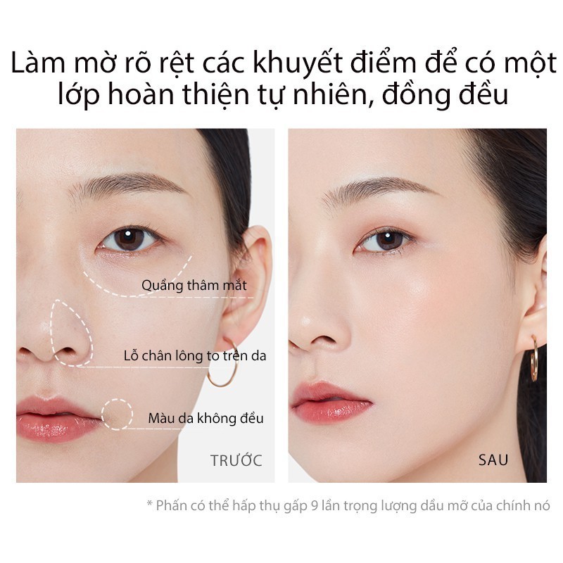 Ảnh Kem Nền Che Khuyết Điểm Tự Nhiên Perfect Diary 10 Màu Lựa Chọn 30ml 3