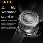 Tai nghe Bluetooth VIVO IQOOTWS 1e có tai nghe giảm tiếng ồn chủ động thông minh và tuổi thọ pin dài, chống nước IP54, Bluetooth 5.3, COD có độ trễ thấp — ảnh 4