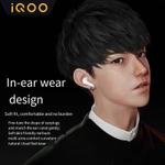 Tai nghe Bluetooth VIVO IQOOTWS 1e có tai nghe giảm tiếng ồn chủ động thông minh và tuổi thọ pin dài, chống nước IP54, Bluetooth 5.3, COD có độ trễ thấp — ảnh 7