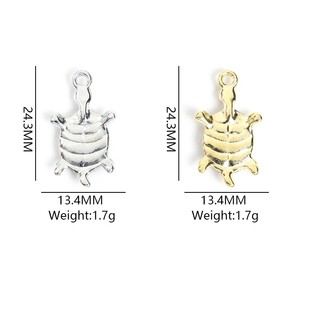 10 Chiếc Sáng Tạo 3D In Hình Rùa Biển Men Quyến Rũ, Hình Rùa Đầy Màu Sắc Dễ Thương Hình Dạng Nhỏ Giọt Dầu Hợp Kim Mặt Dây Chuyền Cho DIY Phong Cách Biển Dây Chuyền, Vòng Tay, Bông Tai, Móc Khóa Và Hơn Thế nữa