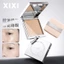 Xixi Matte Oil Control Pressed Powder Nhẹ Chống Thấm Nước Thiết Lập Bảng Phấn Che Khuyết Điểm Mặt Mỹ Phẩm Trang Điểm Tự Nhiên
