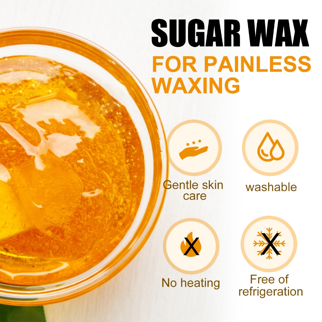 Ảnh Sáp tẩy lông SUMAX Tẩy lông toàn thân Mật ong tự nhiên Không gây kích ứng 150g 2