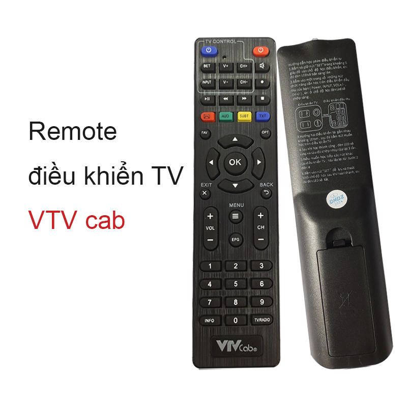 [ Nilank ] Remote điều khiển truyền hình TiVi VTVCab