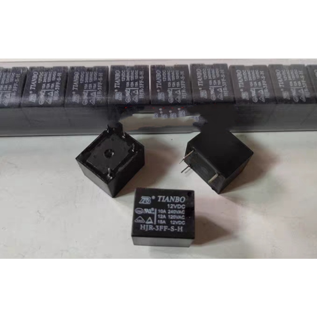 Rơle 4 chân 10A HJR-3FF-S-H 12VDC 12V / 24V / 48V / 5V 10A T73 Rơle ...