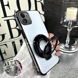 Ốp Lưng Cho iPhone 11 iPhone 11 Pro iPhone 11 Pro Max Mạ Điện Bốn Góc Chống Rơi Thiết Kế Vỏ Điện Thoại Silicon TPU Mềm Vỏ Giá Đỡ Miễn Phí