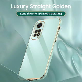 Ốp Điện Thoại Silicon Viền Vuông Mạ Màu 6D Cho Samsung Galaxy A16 A06 A22 A72 A32 A52 A52s A51 A71 4G 5G
