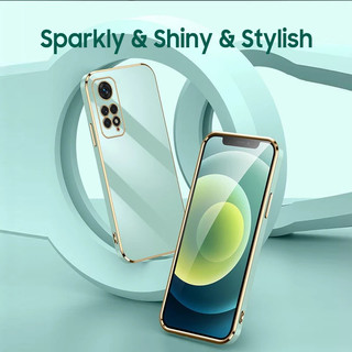 Ốp Điện Thoại Silicon Viền Vuông Mạ Màu 6D Cho Samsung Galaxy A16 A06 A22 A72 A32 A52 A52s A51 A71 4G 5G
