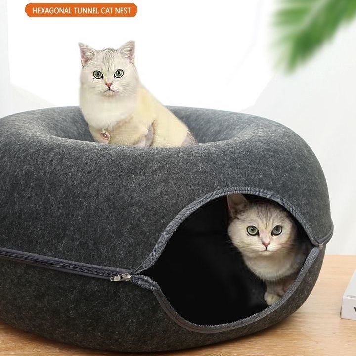 Đồ Chơi Hình Bánh donut Tròn Cho Mèo Cưng Bánh rán cho mèo | Shopee ...