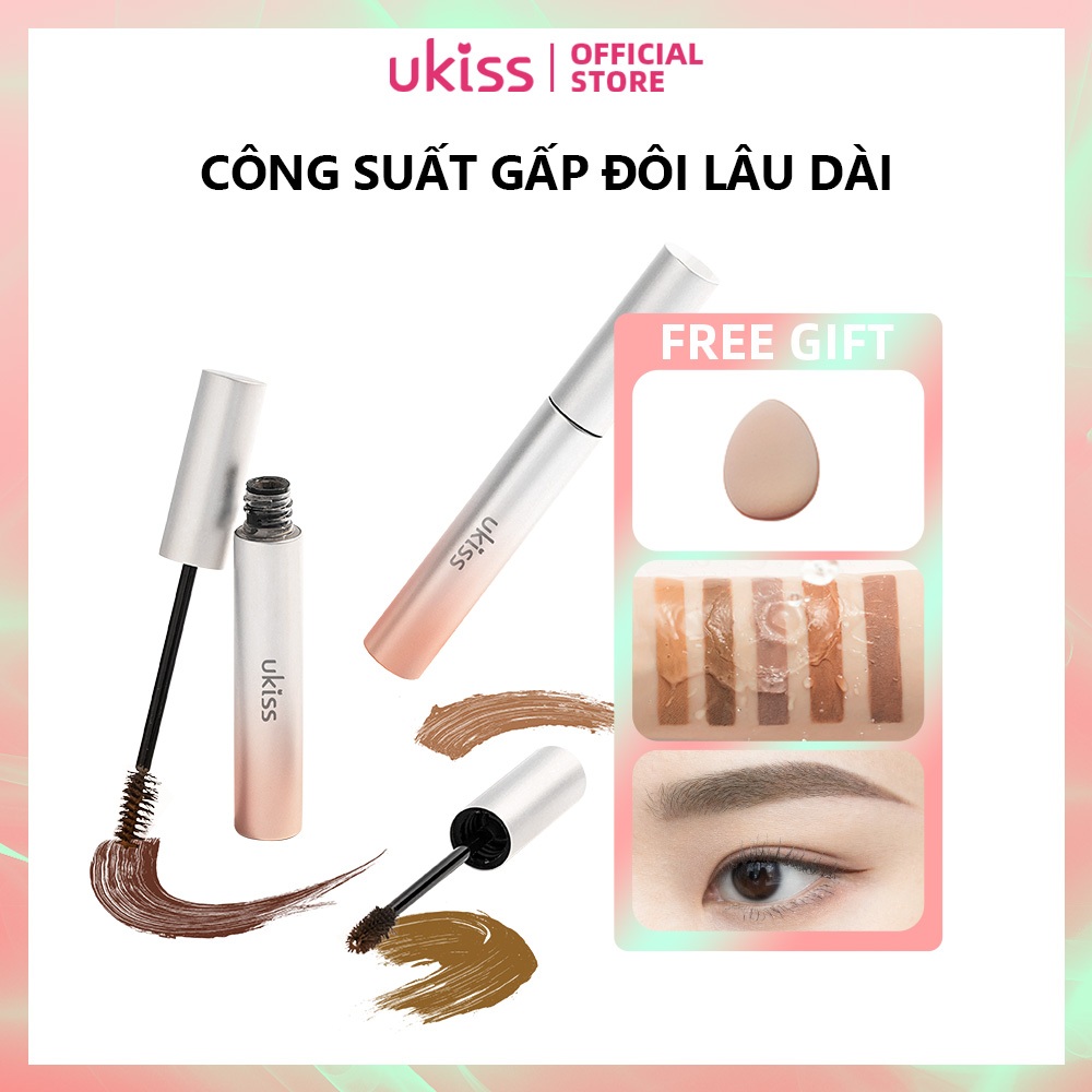 Ukiss Kem Trang Điểm Lông Mày Chống Thấm Nước Và Mồ Hôi Lâu Trôi Tự Nhiên 5g