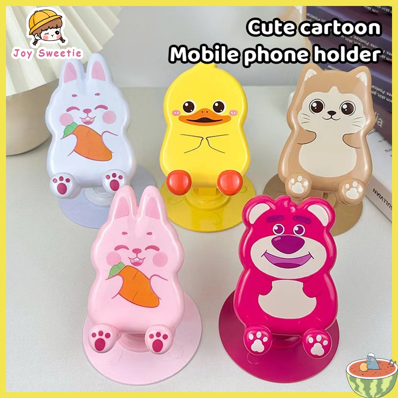 Giá đỡ điện thoại di động hoạt hình dễ thương đế kim loại 360° Có thể xoay  và điều chỉnh với nhiều tùy chọn | Shopee Việt Nam