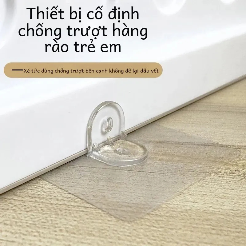 🔥Bé Trẻ Em Chơi Hàng Rào Chống Trơn Trượt Khóa Cố Định Sàn Bé Chống Trơn Trượt Hút Thảm Liền Mạch Miếng Dán Khóa Phụ Kiện 2U6F