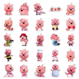 Bộ 50 Hoạt Hình Dễ Thương Loopy Miếng Dán Vui Đề Can Trang Trí DIY Điện Thoại Laptop Xe Đạp Kawaii Miếng Dán Đồ Chơi