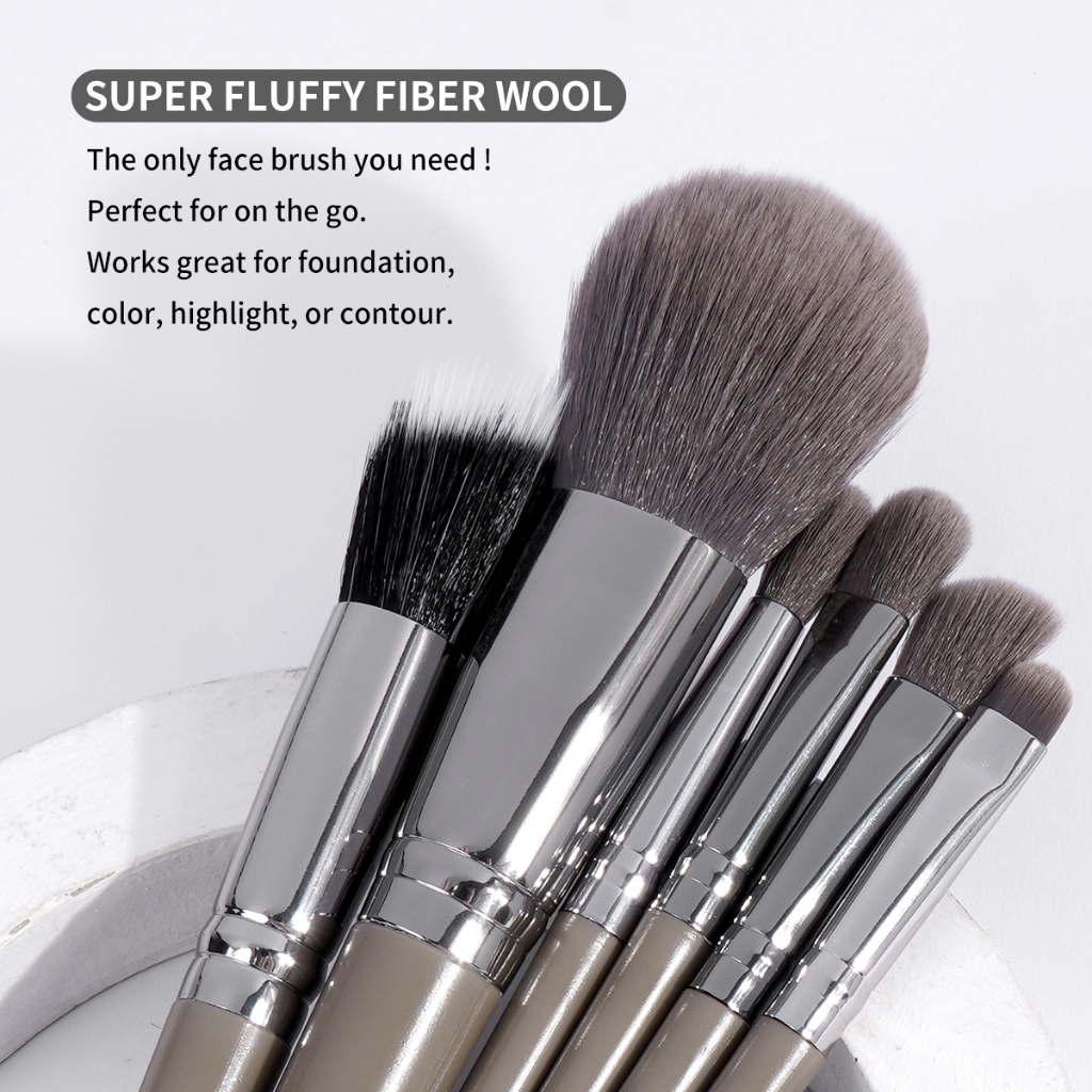 Ảnh Cọ makeup chuyên nghiệp MAANGE 6 cây cọ má hồng và phấn mắt lông siêu mềm thích hợp cho người mới bắt đầu 52161 3
