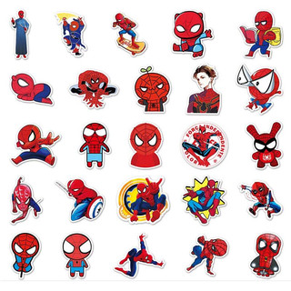 56 CÁI Marvel Phim Hoạt Hình Người Nhện Miếng Dán Chống Thấm Nước Có Thể Tháo Rời Điện Thoại Di Động Hành Lý Miếng Dán Laptop