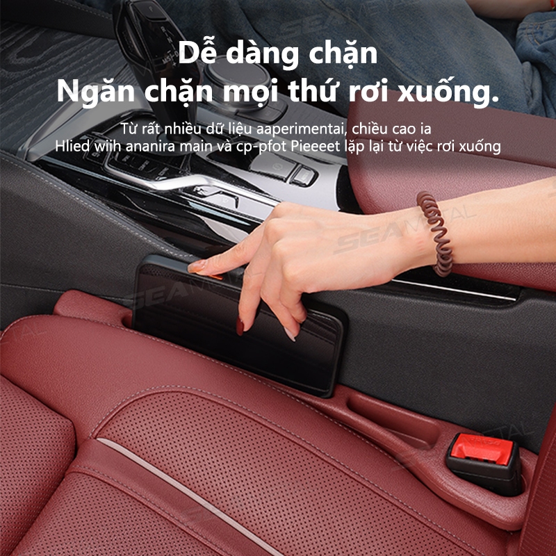 Nút Bịt Khe Hở Ghế Ngồi Xe Hơi SEAMETAL Ghế Ô Tô Khoảng Cách Phụ Dải Ghế Linh Hoạt Bên Đường May Chống Rò Rỉ Cắm