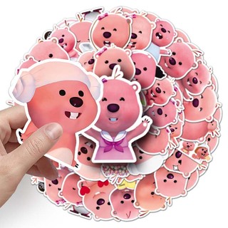 Bộ 50 Hoạt Hình Dễ Thương Loopy Miếng Dán Vui Đề Can Trang Trí DIY Điện Thoại Laptop Xe Đạp Kawaii Miếng Dán Đồ Chơi