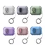Ốp tai nghe AirPods 4/Pro/Pro 2/2gen trong suốt, thiết kế nhấn mở