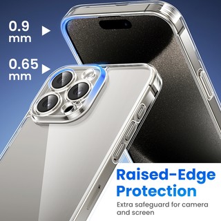 Ốp lưng trong suốt UGREEN cho iPhone 16 16 series bảo vệ điện thoại