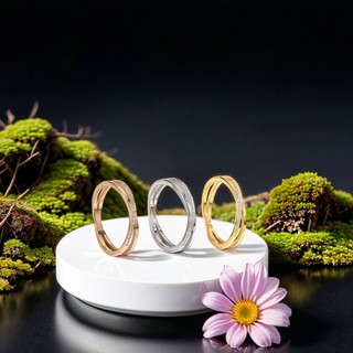 Titanium Steel Wedding Ring by Flag flame.vn