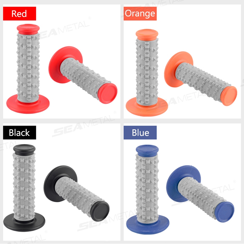tay lái xe máy SEAMETAL 7 / 8 inch Hạt Xe Máy Tay Cầm Tay Cầm Thanh Tay Cầm Cao Su Tay Cầm Thích hợp cho Honda Yamaha 22mm Thanh