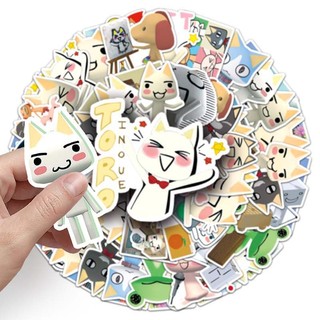 Bộ 50 Hoạt Hình Inoue Toro Miếng Dán Chống Nước Có Thể Tháo Rời Sổ Lưu Niệm Miếng Dán Nhãn Trẻ Em Quà Tặng Ngày