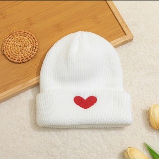 Mũ dệt kim ấm áp mùa thu đông dành cho nữ Mũ len thêu thời trang Cặp đôi Beanies