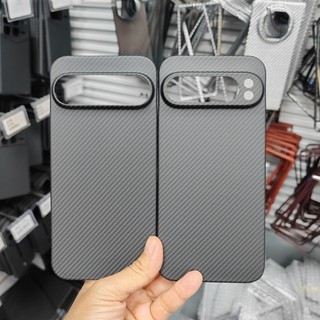 Ốp Điện Thoại Cho Google Pixel 9 Pro XL & Pixel 9 Real Aramid Fiber Carbon Chống Nổ Vỏ Bảo Vệ Chống Sốc Ốp Lưng