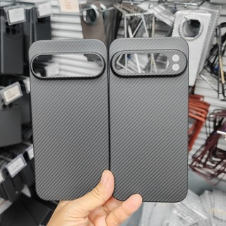 Ốp Điện Thoại Cho Google Pixel 9 Pro XL & Pixel 9 Real Aramid Fiber Carbon Chống Nổ Vỏ Bảo Vệ Chống Sốc Ốp Lưng