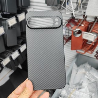 Ốp Điện Thoại Cho Google Pixel 9 Pro XL & Pixel 9 Real Aramid Fiber Carbon Chống Nổ Vỏ Bảo Vệ Chống Sốc Ốp Lưng