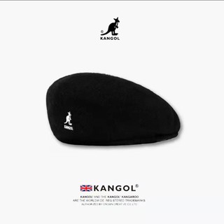 Mùa Thu Đông Ấm Áp Hợp Thời Trang Họa Tiết Kangaroo Mũ Nồi Đen kangol Len Mũ Thường Ngày Vintage Beanies Dành Cho Nữ Và Nam