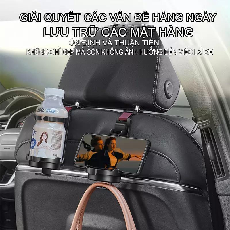 móc treo đồ ô tô SEAMETAL ABS Móc Xe Đa Năng Xe Gắn Ghế Tựa Đầu Móc Điện Thoại Giá Đỡ Cốc Nước Giá Đỡ Phụ Kiện Xe Hơi