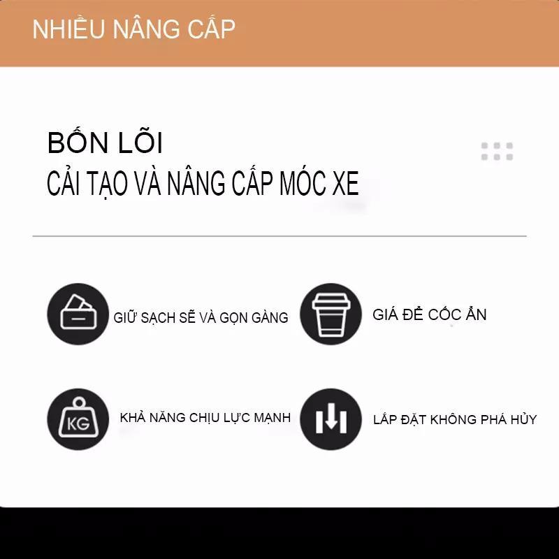 móc treo đồ ô tô SEAMETAL ABS Móc Xe Đa Năng Xe Gắn Ghế Tựa Đầu Móc Điện Thoại Giá Đỡ Cốc Nước Giá Đỡ Phụ Kiện Xe Hơi