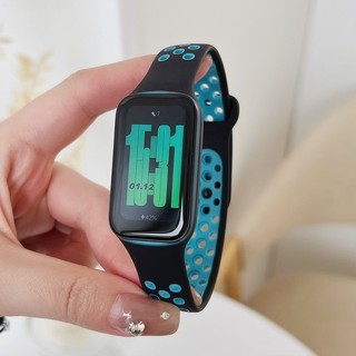 Dây đeo cho Redmi Band 2 Sport Silicone Dual Color Band cho Xiaomi Smart Band 8 Active Strap