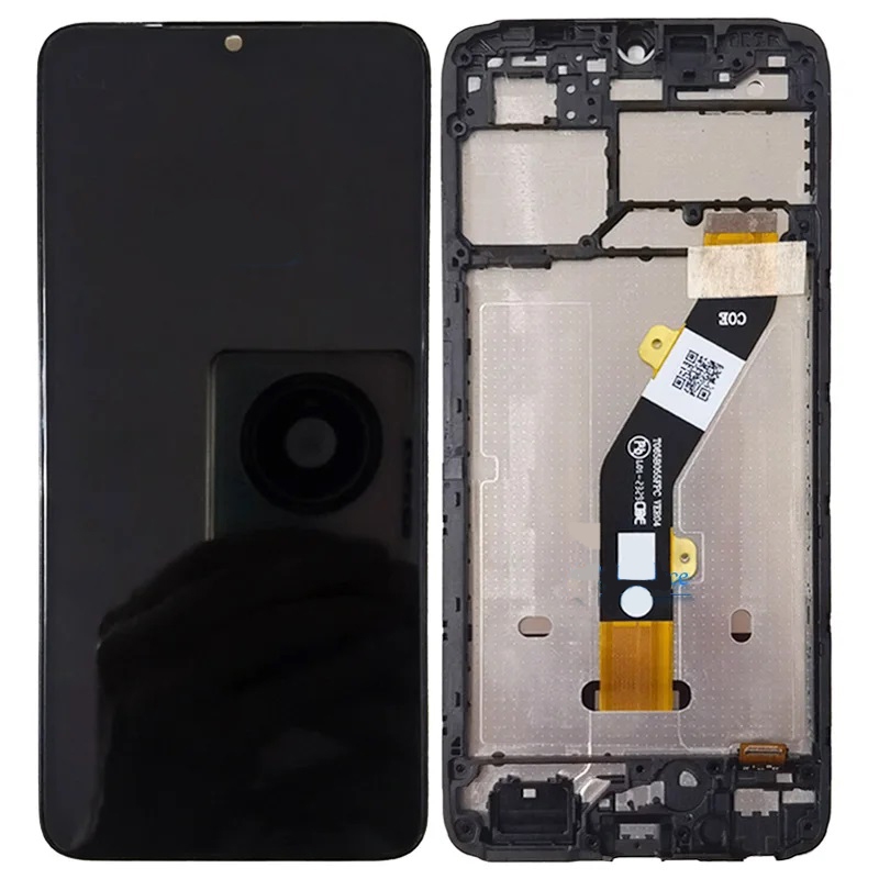 6,6 Inch Cho Itel A70 A665L Màn Hình LCD Bộ Số Hóa Màn Hình Cảm Ứng Có Khung