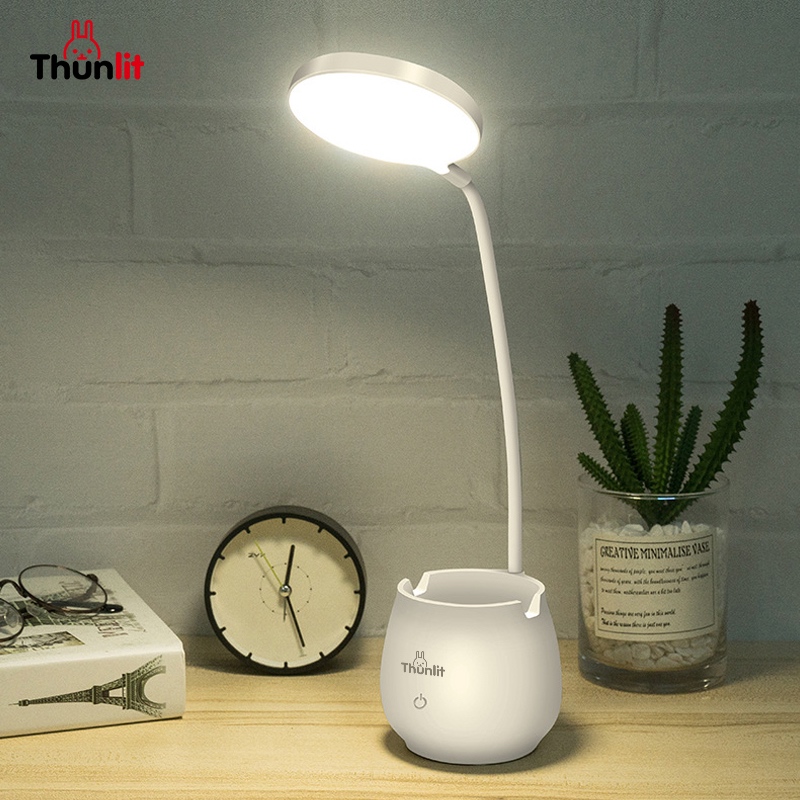 Ảnh Đèn học để bàn Thunlit dùng cáp/ sạc USB 1250mAh ánh sáng dịu 3 loại nhiệt độ màu 2