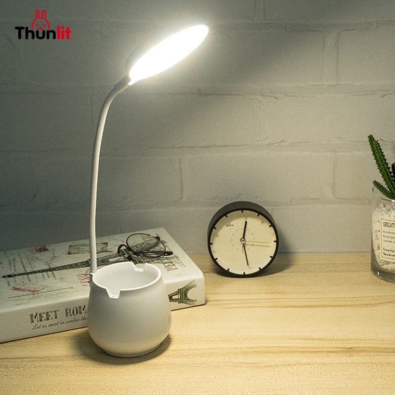 Ảnh Đèn học để bàn Thunlit dùng cáp/ sạc USB 1250mAh ánh sáng dịu 3 loại nhiệt độ màu 3