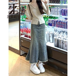 ZHELIHANGFEI polo Ve Áo Dệt Kim Hàng Đầu Nữ Thiết Kế Niche Nút Cardigan Dài Tay Đáy Áo Sơ Mi Áo Len