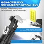 Roadsun 2 Bóng Đèn Pha Ô Tô LED H7 H11 H9 H8 9005 9006 HB3 HB4 Canbus 26000LM 150W 6500K Trắng Siêu Sáng Mini Ống Kính Máy Chiếu CSP Chip Bóng Đèn Ô Tô 12V 24V Dễ Dàng Lắp Đặt — ảnh 4