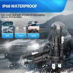 Roadsun 2 Bóng Đèn Pha Ô Tô LED H7 H11 H9 H8 9005 9006 HB3 HB4 Canbus 26000LM 150W 6500K Trắng Siêu Sáng Mini Ống Kính Máy Chiếu CSP Chip Bóng Đèn Ô Tô 12V 24V Dễ Dàng Lắp Đặt — ảnh 8
