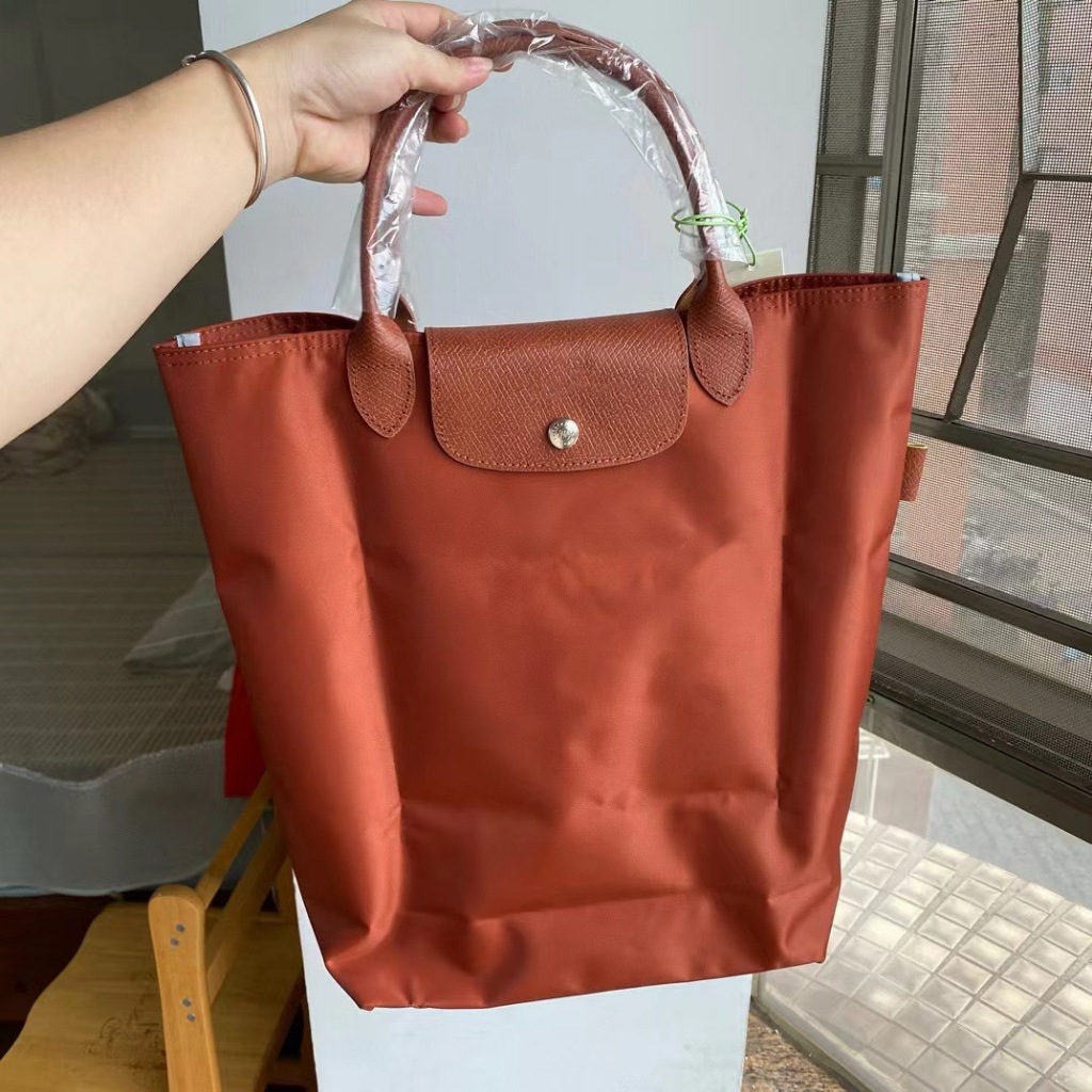 War horse nylon cổ điển dài vuông cầm tay túi tote tấm dọc túi máy tính