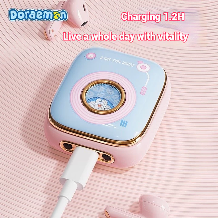 Wireless Sports Earphones Bluetooth Earbuds Doraemon TWS – 5