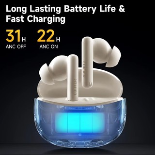 Edifier X5 Pro Tai nghe Bluetooth khử tiếng ồn chủ động Tai nghe không dây IP55 Chế độ chơi game chống nước Sạc nhanh