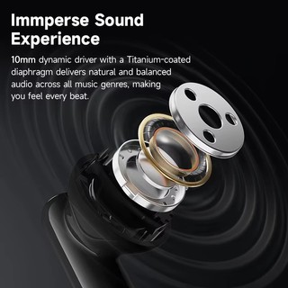 Edifier X5 Pro Tai nghe Bluetooth khử tiếng ồn chủ động Tai nghe không dây IP55 Chế độ chơi game chống nước Sạc nhanh