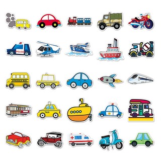 100 Chiếc Vận Chuyển Kid Miếng Dán Hoạt Hình Graffiti Hành Lý Laptop Chống Thấm Nước Trang Trí Miếng Dán